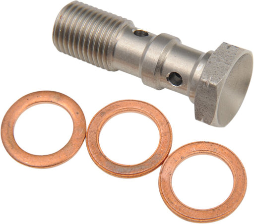 Goodridge Banjo Bolt 600 Series Natural Universal Double Stainless Steel - 993-03-31C