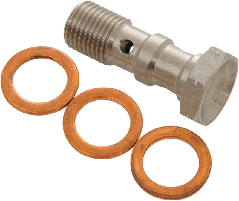 Goodridge Banjo Bolt 600 Series Natural Universal Double Stainless Steel - 993-03-31SC