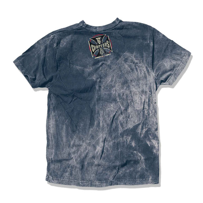 West Coast Choppers Wcc EL Diablo T-Shirt Vintage Blue – S