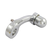 MCS XL Sportster Rider Foot Peg Bracket, Left. Chrome – 1977–1985 XL Sportster