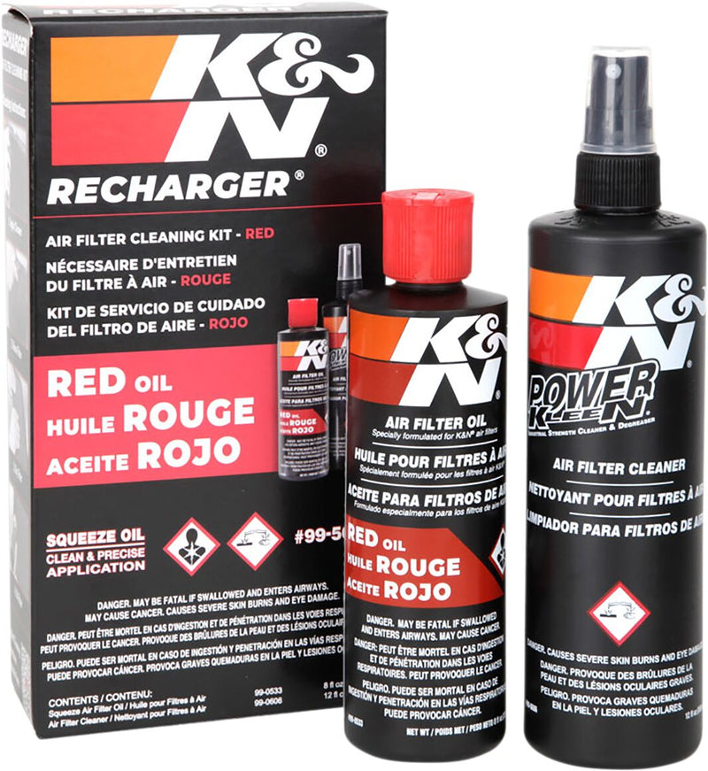 K & N Recharger Filter Care Service Care Kit Oil #99-5050