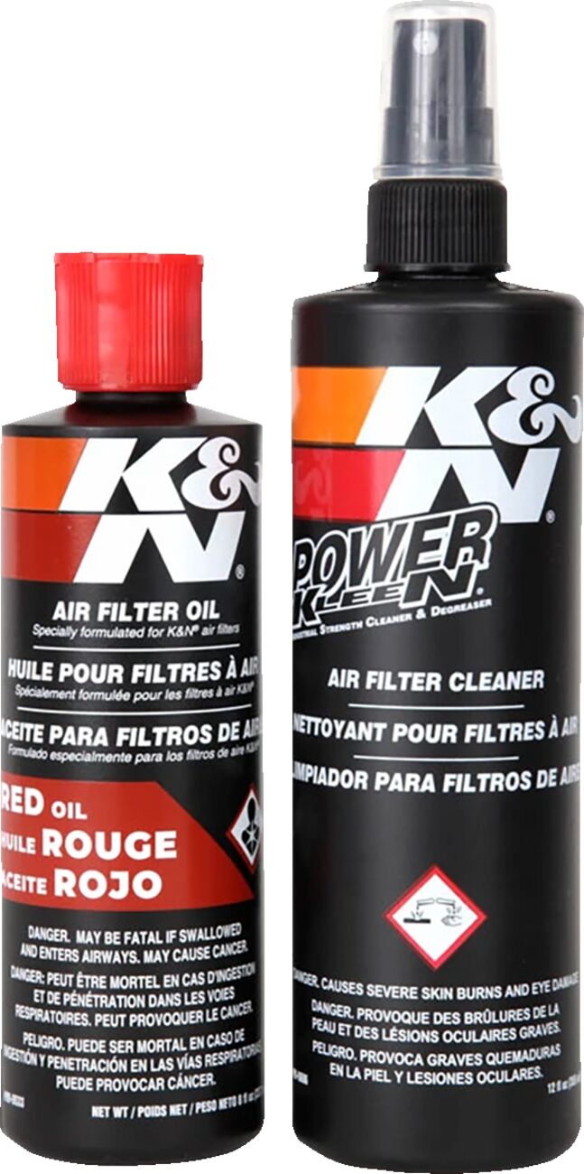 K & N Recharger Filter Care Service Care Kit Oil Each