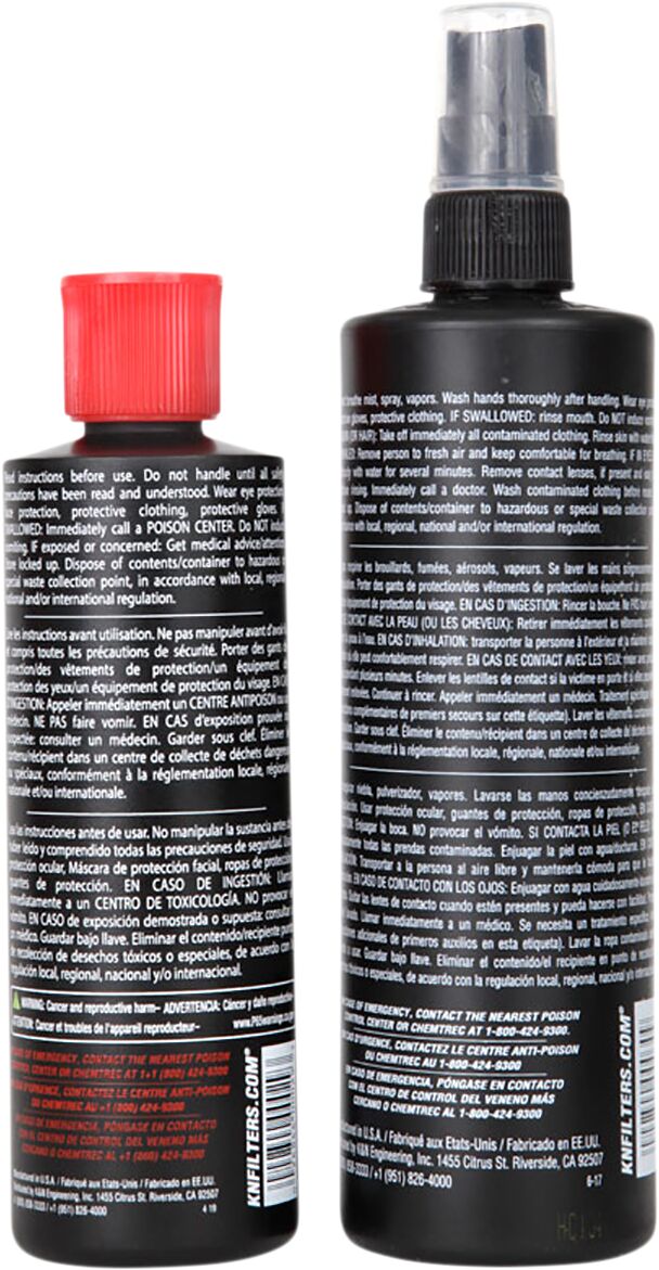 K & N Recharger Filter Care Service Care Kit Oil #99-5050