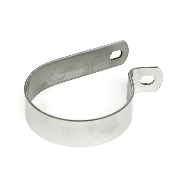 MCS Muffler P-clamp 3" Polished – 1958–1984 FL; Universal
