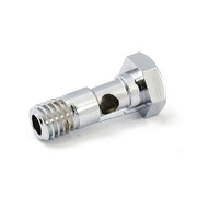 MCS Breather Banjo Bolt. Hex Head. Chrome – 1991–2022 XL Sportster