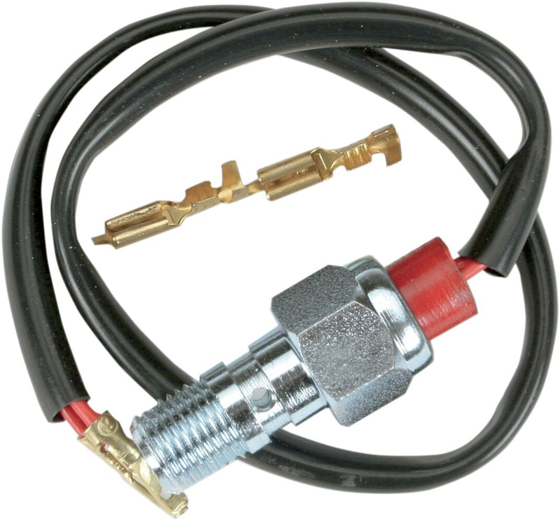 Goodridge BL Banjo Bolts with Built-In Pressure Switch Chrome Bleeder Fitting Single Steel - BL992-31C