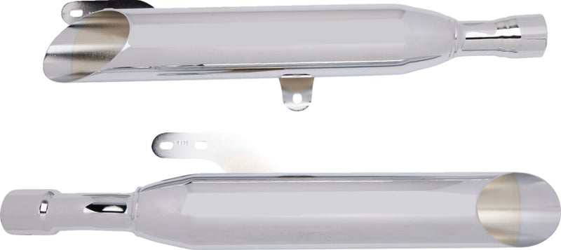 Cobra Complete Slip-On Mufflers Round Pair