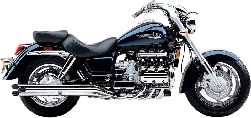 Cobra Slashcut Drag Pipes 6:6 Exhaust System Chrome Full System