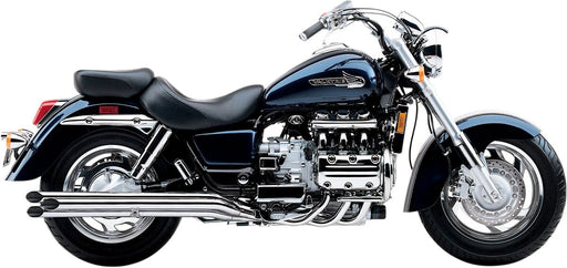 Cobra Slashcut Drag Pipes 6:6 Exhaust System Chrome Full System