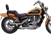 Cobra Drag Pipes Exhaust System Chrome Staggered Full System Steel