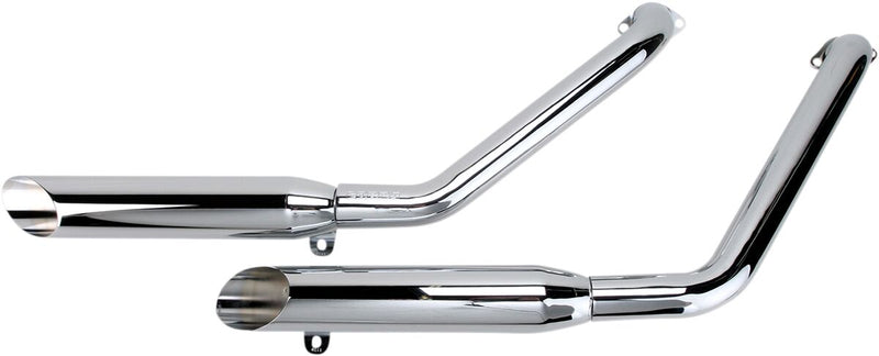 Cobra Classic Exhaust System Chrome Staggered Straight Full System Steel