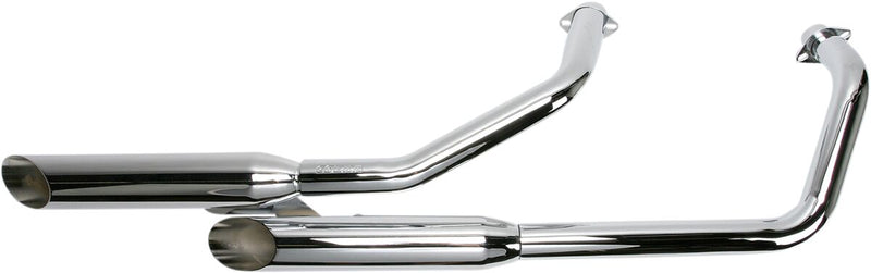 Cobra Classic Exhaust System Chrome Staggered Straight Full System Steel