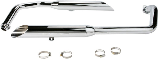 Cobra Classic Exhaust System Chrome Staggered Straight Full System Steel