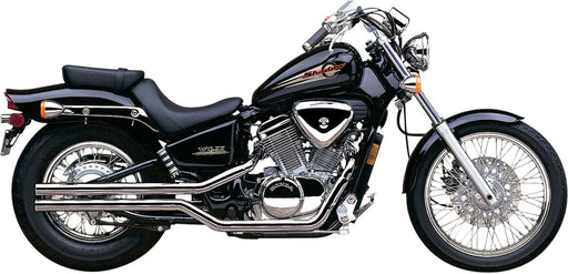Cobra Fatty Shotgun Exhaust System Fatty Hot Rod Chrome Full System Steel