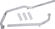 Cobra Fatty Shotgun Exhaust System Fatty Hot Rod Chrome Full System Steel Each