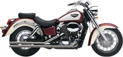 Cobra Lo-Boy Shotgun Exhaust System Chrome Straight Full System