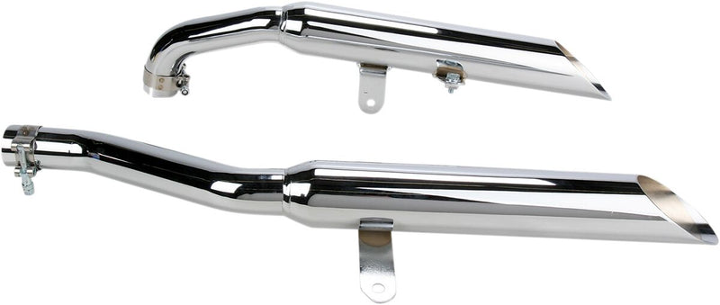 Cobra Complete Slip-On Mufflers Round Pair
