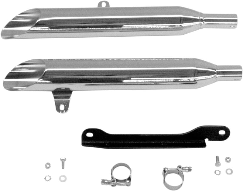 Cobra Complete Slip-On Mufflers Round Pair