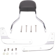 Cobra Square Sissy Bar Kit Chrome Short Steel