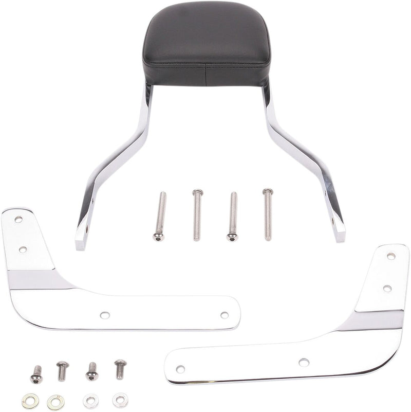 Cobra Square Sissy Bar Kit Chrome Short Steel