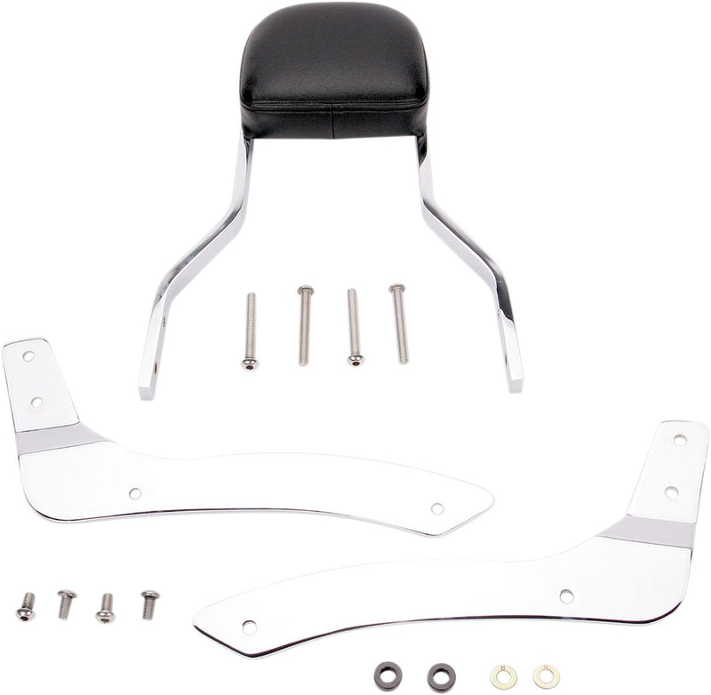 Cobra Square Sissy Bar Kit Chrome Short Steel