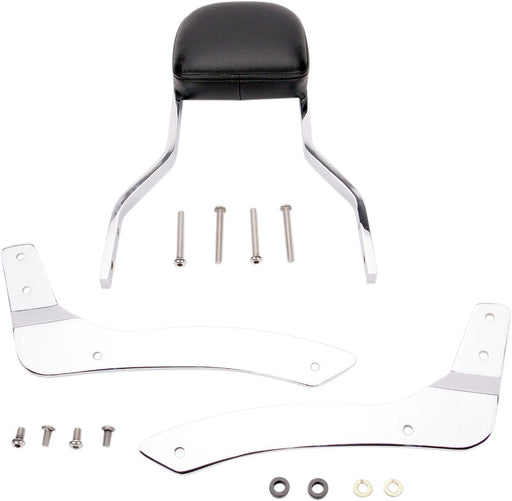 Cobra Square Sissy Bar Kit Chrome Short Steel