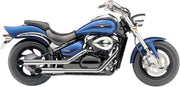 Cobra Classic Exhaust System Chrome Staggered Straight Full System Steel