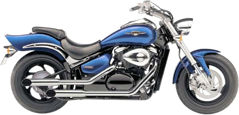 Cobra Classic Exhaust System Chrome Staggered Straight Full System Steel