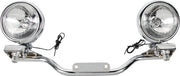 Cobra Lightbar with Spotlight Light Bar V-Shaped Bar Front Bullet Spotlight