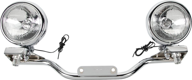 Cobra Lightbar with Spotlight Light Bar V-Shaped Bar Front Bullet Spotlight