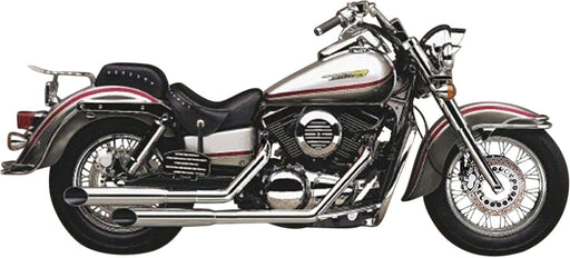 Cobra Classic Deluxe Exhaust System Chrome Staggered Straight Full System Steel