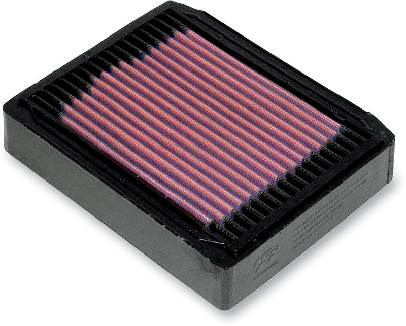 K & N OE Replacement High-Flow Air Filter for 1976-1996 BMW Black Red