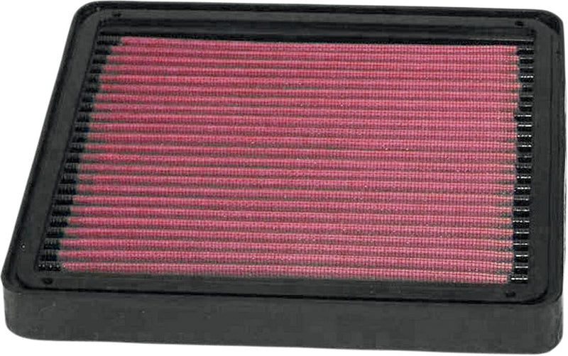 K & N OE Replacement High-Flow Air Filter for 1982-1998 BMW Black Red - BM-2605