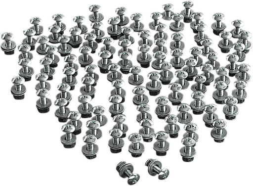Chris Products Licence Plate Fasteners Mounting Hardware 100 Pack