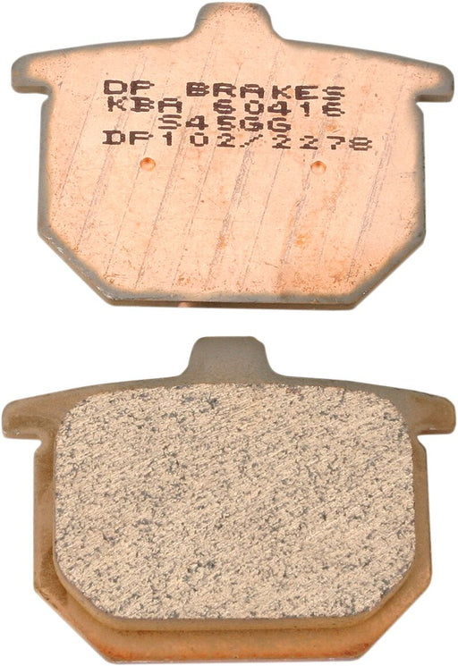 DP Brakes Standard DP Sintered Brake Pads for 1977-1983 HONDA Front Rear Sintered Metal Set