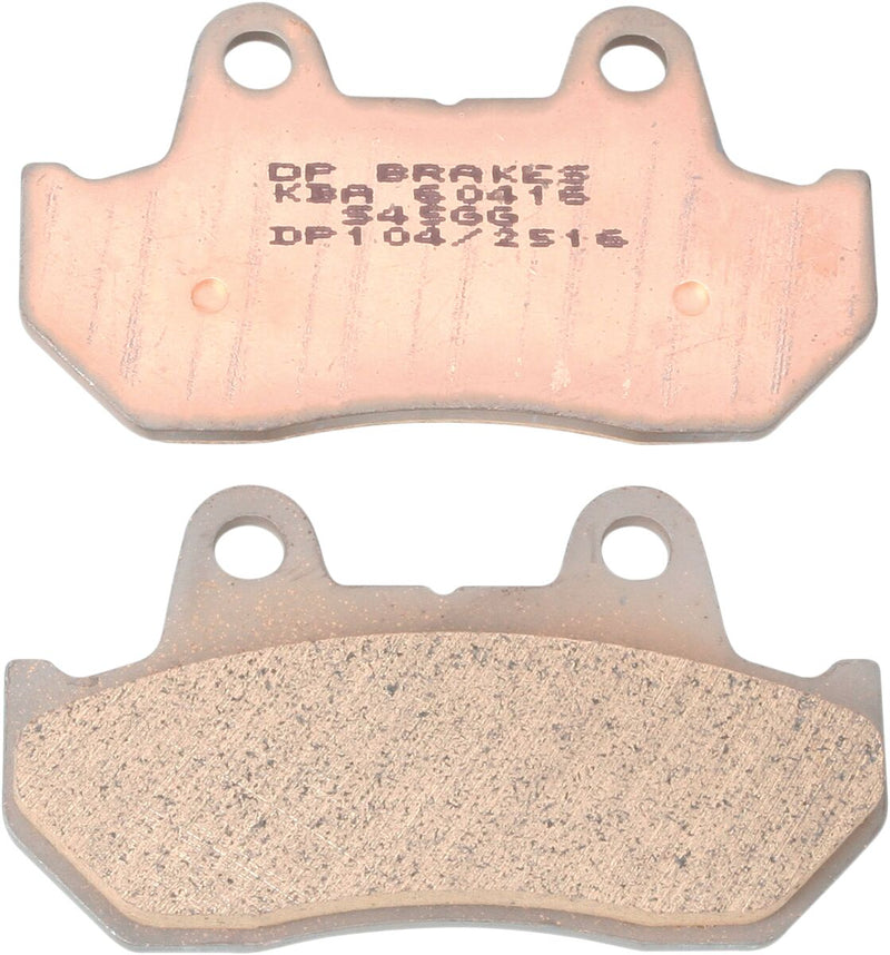 DP Brakes Standard DP Sintered Brake Pads for 1981-1999, 2004-2007 HONDA Front Sintered Metal Set
