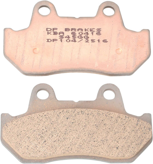 DP Brakes Standard DP Sintered Brake Pads for 1981-1999, 2004-2007 HONDA Front Sintered Metal Set