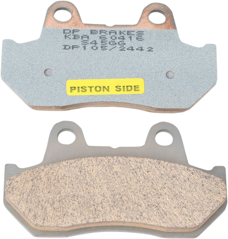 DP Brakes Standard DP Sintered Brake Pads for 1981-2000 HONDA Rear Sintered Metal Set