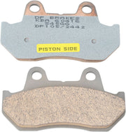 DP Brakes Standard DP Sintered Brake Pads for 1981-2000 HONDA Rear Sintered Metal Set - DP105