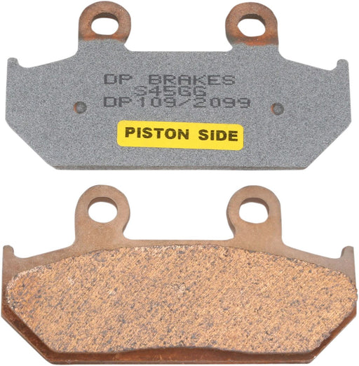 DP Brakes Standard DP Sintered Brake Pads for 1986-1990 HONDA Front Sintered Metal Copper Alloy Set