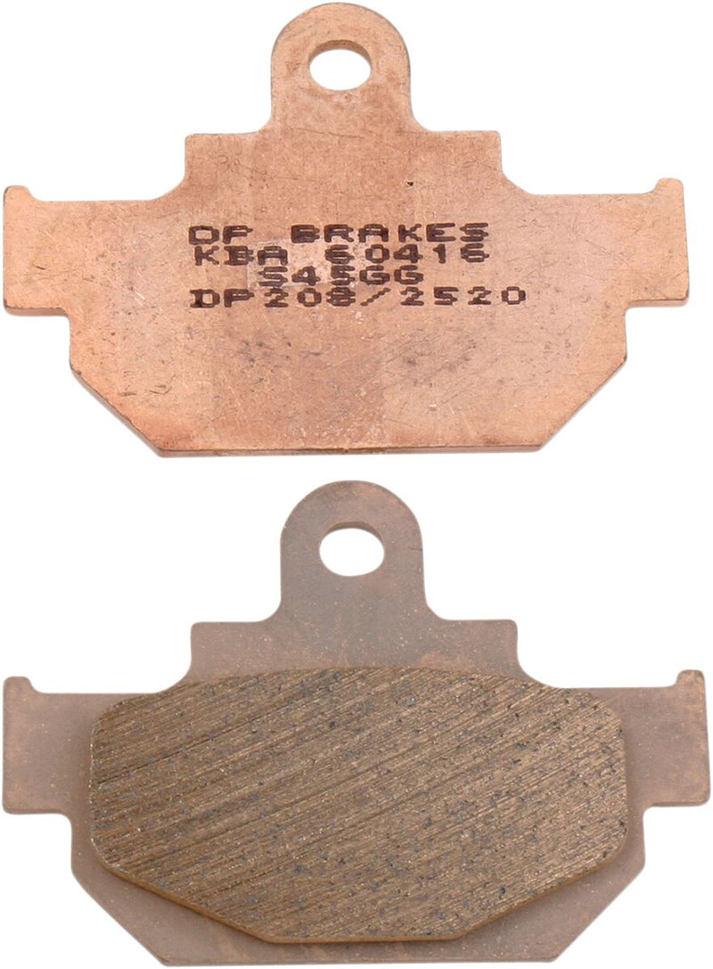 DP Brakes Standard DP Sintered Brake Pads for 1984-2010, 2017-2019 SUZUKI Front Sintered Metal Set