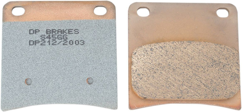 DP Brakes Standard DP Sintered Brake Pads for 1986-1997 SUZUKI Front Rear Sintered Metal Set - DP212