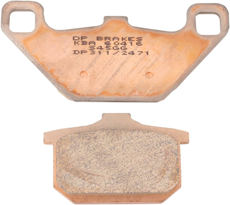 DP Brakes Standard DP Sintered Brake Pads for 1983-2009 KAWASAKI Front Rear Sintered Metal Set