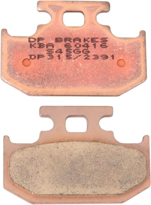 DP Brakes Standard DP Sintered Brake Pads Rear Sintered Metal Set