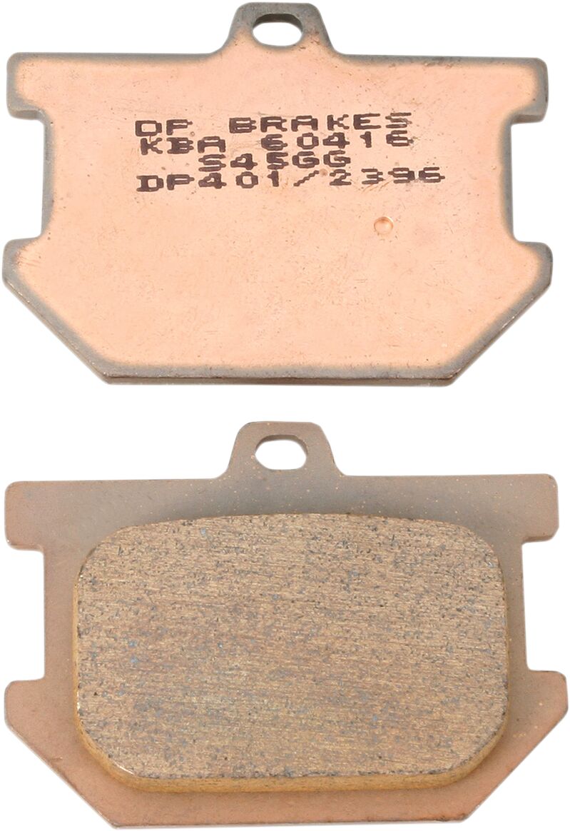 DP Brakes Standard DP Sintered Brake Pads for 1975-1988 YAMAHA Front Rear Sintered Metal Set
