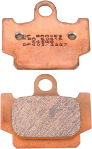 DP Brakes Standard DP Sintered Brake Pads for 1982-1986, 1988-2000 YAMAHA Front Sintered Metal Set