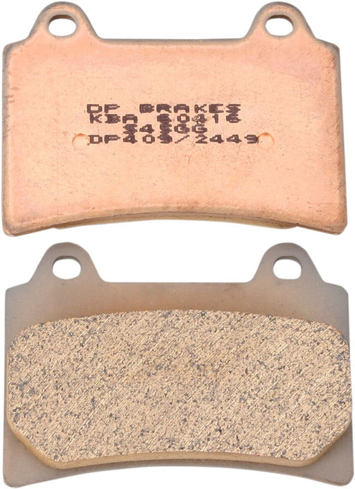 DP Brakes Standard DP Sintered Brake Pads for 1986-2014 YAMAHA Front Rear Sintered Metal Set