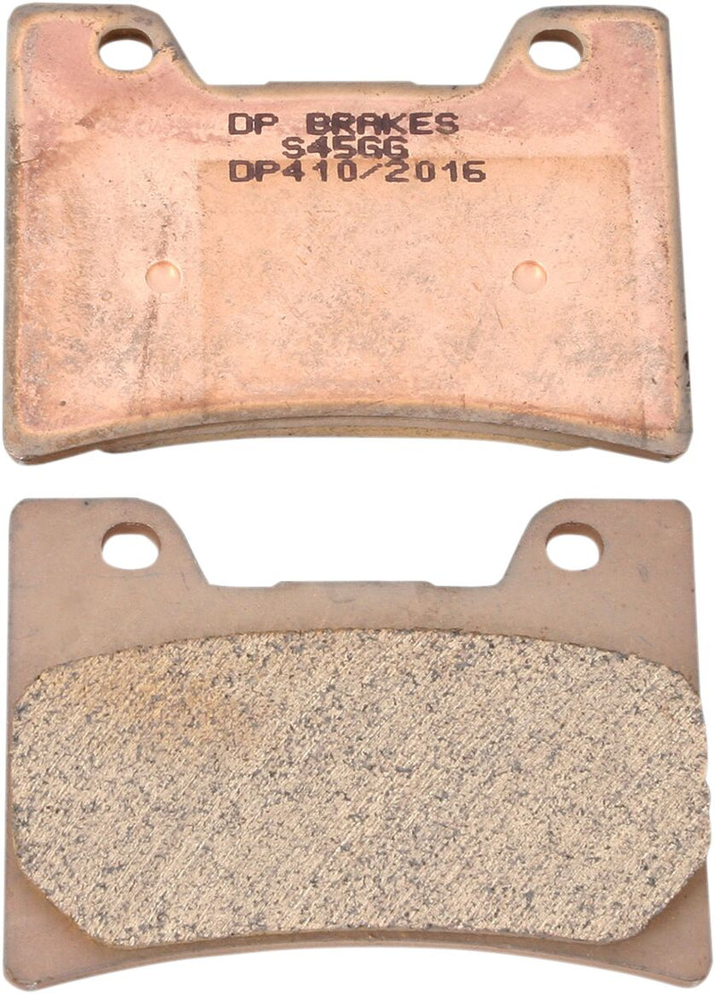 DP Brakes Standard DP Sintered Brake Pads for 1989-2007 YAMAHA Sinter Series Front Sintered Metal Copper Alloy Set