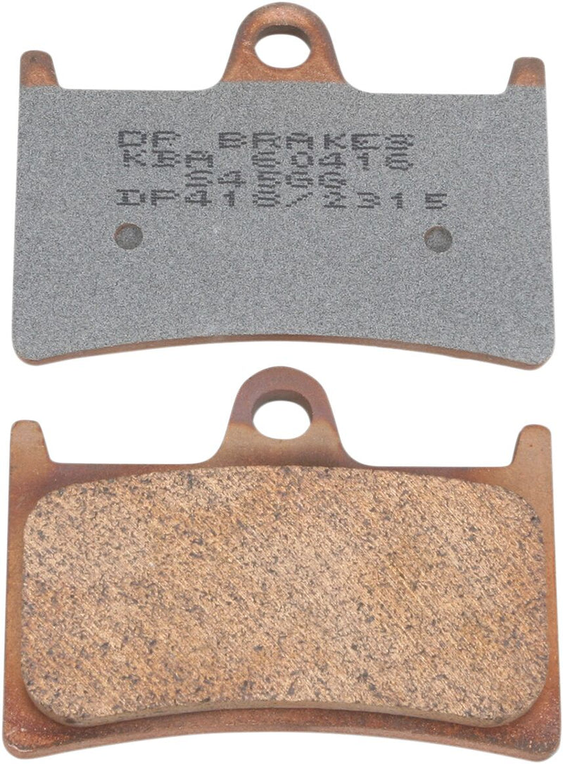 DP Brakes Standard DP Sintered Brake Pads for 1989-2025 YAMAHA Front Sintered Metal Set
