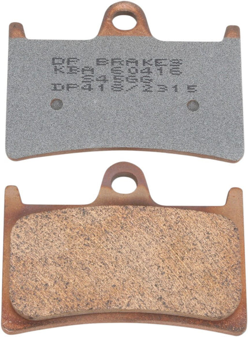 DP Brakes Standard DP Sintered Brake Pads for 1989-2025 YAMAHA Front Sintered Metal Set